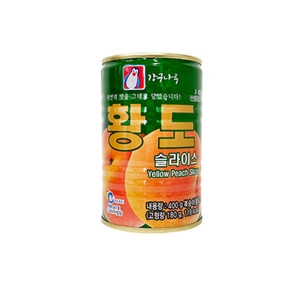 펭귄  강구나루 황도 슬라이스 400g