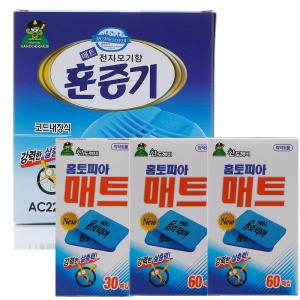 산도깨비 홈토피아 매트 훈증기 + 매트 150매