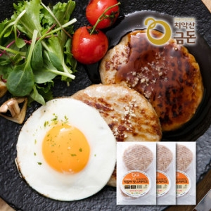 치악산금돈  엔젤쿡  건강담은 치악산 금돈 떡갈비맛 스테이크 세트