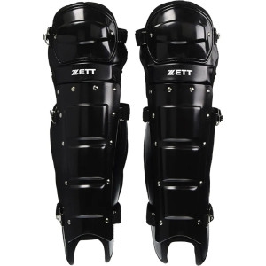 제트  해외 야구 심판 용 정강이 보호대 블랙 1900 BLL113A