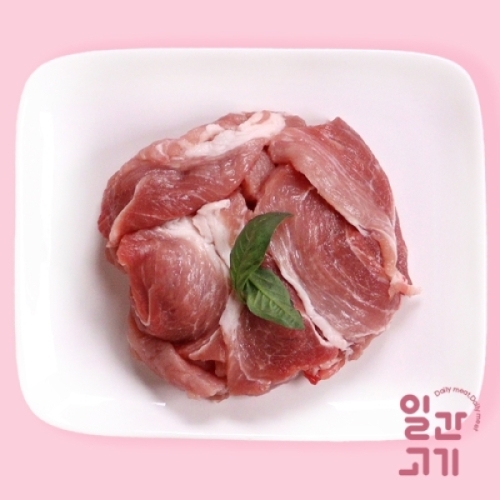 일간고기  무항생제 한돈 후지(뒷다리살) 찌개용 500g