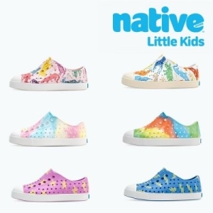 네이티브 아동용 제퍼슨 프린트 키즈 슈즈