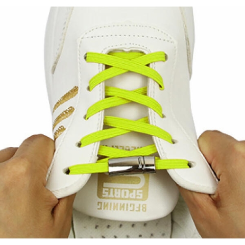 GTS36607 매듭없는 고탄력 운동화끈 네온 늘어나