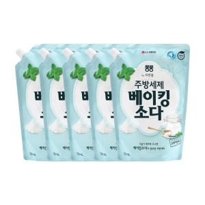 퐁퐁 베이킹소다 주방세제 1.2L 5개