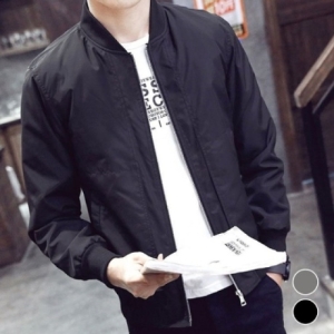 에스티오 SK a 오너클랜 남성 봄가을 무광느낌 기본 야구넥 얇은 점퍼 WBCB3D7 행복한 쇼핑 SK스토아