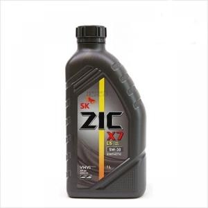 SK엔무브 ZIC 합성 엔진오일 X7 4L 휘발유 LPG 겸용 5W30 1L