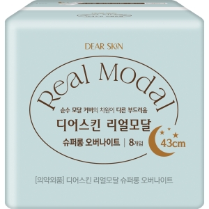 디어스킨 리얼모달 슈퍼롱 오버나이트 8개
