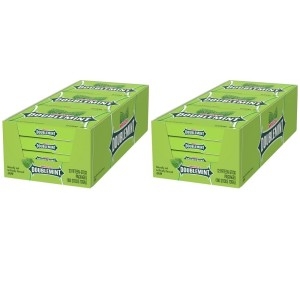 리글리  더블 민트 츄잉 껌 Wrigleys Doublemint Chewing Gum 15개입 12팩