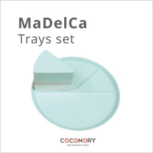 그루아이 꼬꼬노리 마델카 유아식판 세트