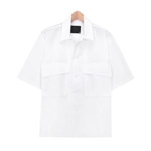 스콰즈 남성 반팔 셔츠 SRI007 4COLOR 남자 카라 포켓 캐주