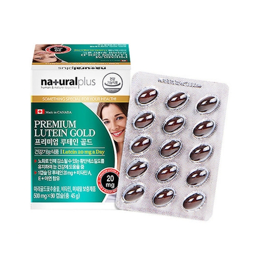 내츄럴플러스 프리미엄 루테인골드 90캡슐