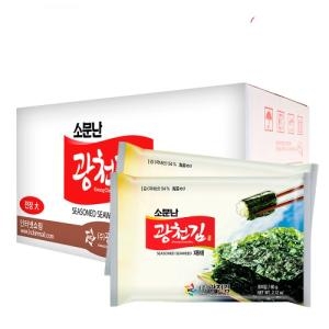 광천김  소문난 재래 전장김 대 60g 20봉 1BOX