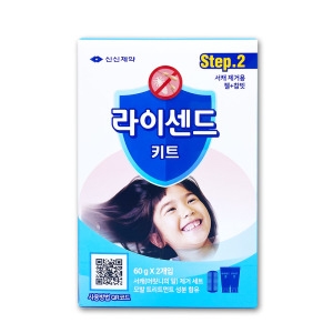 신신제약 라이센드 키트 겔 60gX2개 참빗 머릿니 박멸 서캐제거