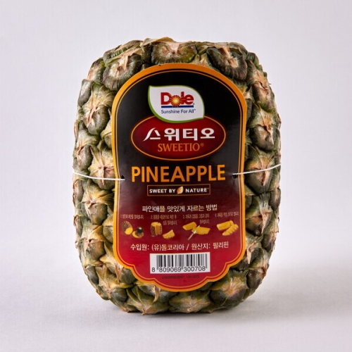 돌 스위티오 파인애플 2+2과 3.2kg 개당 800g 내외