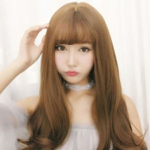 오너클랜 마녀공장 웨이브롱 자연스러운 여신머리 예쁜가발 망포함 상품선택 시아 통 가발 밀크브라운 망 있음 W5A8A76 웨이브롱 자..