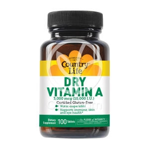 컨트리라이프 비타민A 3000mcg 100타블렛