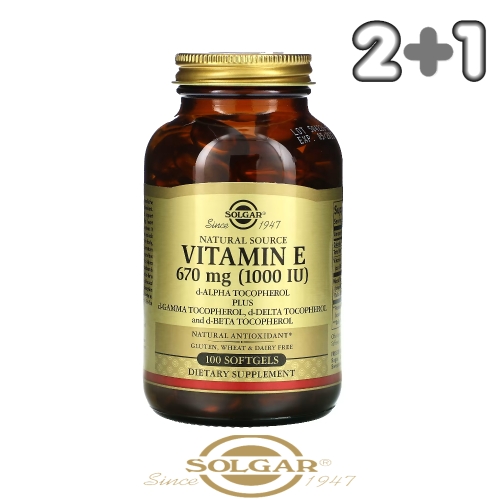 솔가 비타민E 1000IU 100캡슐