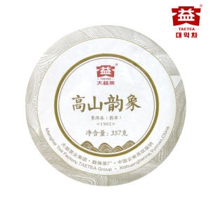 JStech  대익차 중국 보이차 고산운상 1501 숙차 타이티 푸얼차