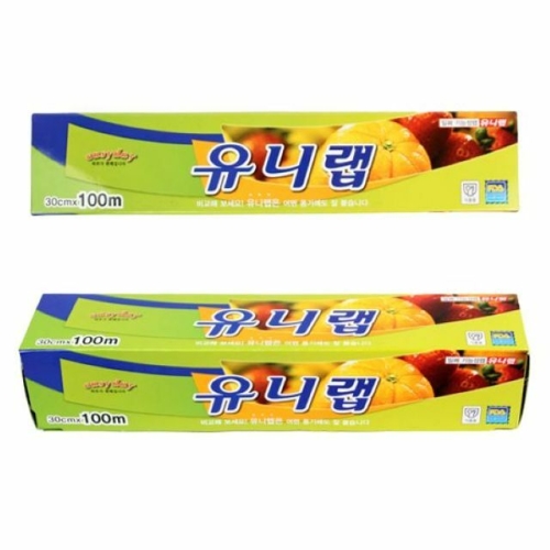 테이팩스 유니랩 대 30cm 100m 일회용 식품포장