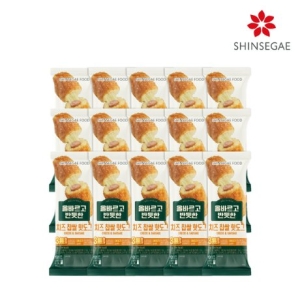 신세계푸드  올바르고 반듯한 치즈 찹쌀 핫도그 80g