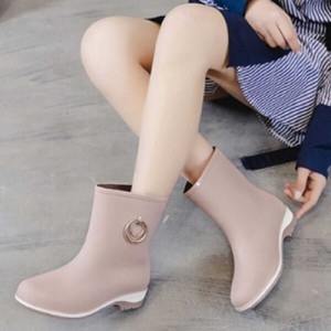 오너클랜 숏부츠 여름 장마 부츠 고무 신발 레인 슈즈 대비   W88D3FC