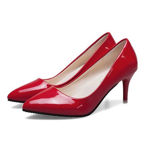JW02  + 여성힐 하이힐 빨간 구두 쇼핑 예쁜  스타일 T175 W70E2FB