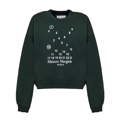 메종마르지엘라 넘버 로고 맨투맨_S51GU0118 S25540 900