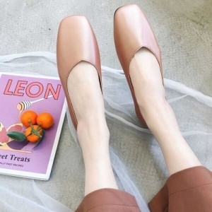 오너클랜 정장 낮은굽 슈즈 오피스룩 스타일 구두 플렛 신발   W888E0C