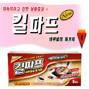 한국디비케이 킬파프 바퀴벌레 제거제 큰바퀴용 6개입