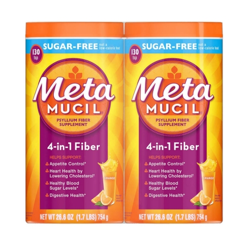 메타무실 오렌지맛 식이섬유 화이버 슈가 프리 754g 2개