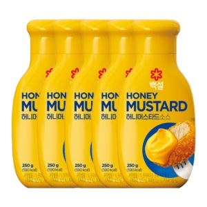 백설 허니머스타드 소스 250g