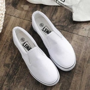 오너클랜 요즘 핫한 슬립온 큰신발 끈없는 스니커즈 슈즈 신발W88D40E