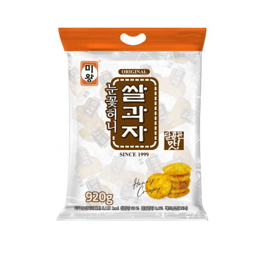 우리씨앤디 미왕 눈꽃허니 쌀과자 920g 1개
