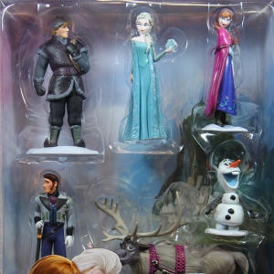 디즈니  겨울왕국 프로즌  안나 엘사 디즈니 피규어 인형