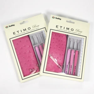 튤립코리아 튤립플로렌스 튤립 에티모 로즈 코바늘 3종세트 니팅링 털실 뜨개실