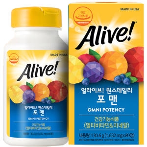 얼라이브 원스 데일리 포맨 80정
