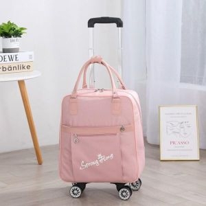 핑크 바퀴달린 캐리어 백팩 여행용 캐주얼 가방 학색 신학기 골프캐디백 아웃도어
