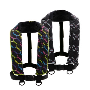 씨울프  몰디브 팽창식구명조끼 수분감지식 낚시 레져용 구명조끼 갯바위 선상 바다 KC인증 자동팽창식