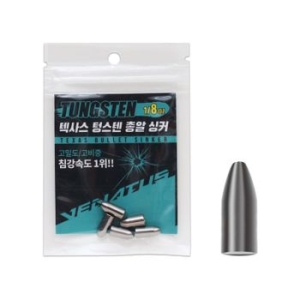 싸파  베나투스 텍사스 텅스텐 총알 싱커 1 8oz 배스 낚시 33028591