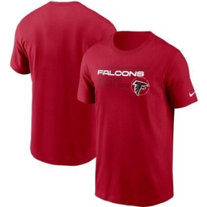 나이키  717089 NFL 남성 티셔츠 Atlanta Falcons Broadcast Essential T Shirt Red