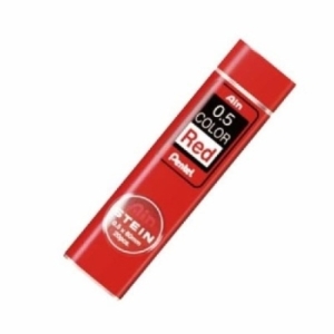 펜텔  아인 슈타인 컬러샤프심 0 5 레드 C275 RD