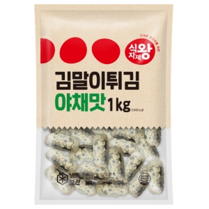 식자재왕  김말이튀김 야채맛 1kg