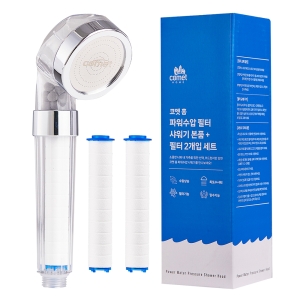 쿠팡 코멧 홈 파워수압 필터 샤워기