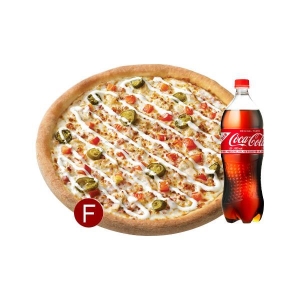 파파존스 오리지널 스파이시 치킨랜치 F + 코카-콜라 1.25L