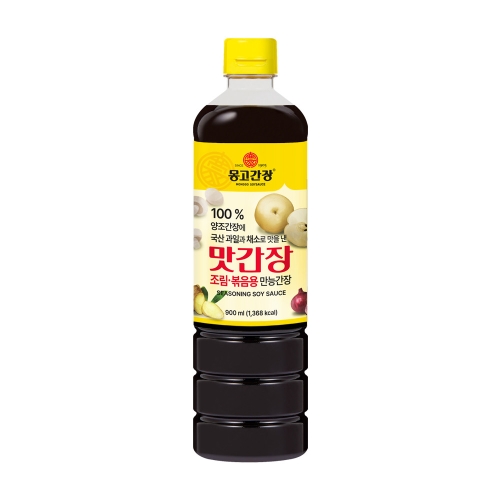 몽고식품 맛간장 조림 볶음용 만능간장 900ml