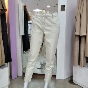 올리비아하슬러 올리비아 하슬러 포켓 장식 배기 팬츠 OHBMDP701