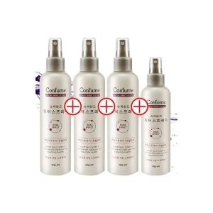 웰코스 슈퍼하드 헤어워터스프레이 252ml 3+1개