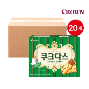 크라운제과  쿠크다스 커피 128g