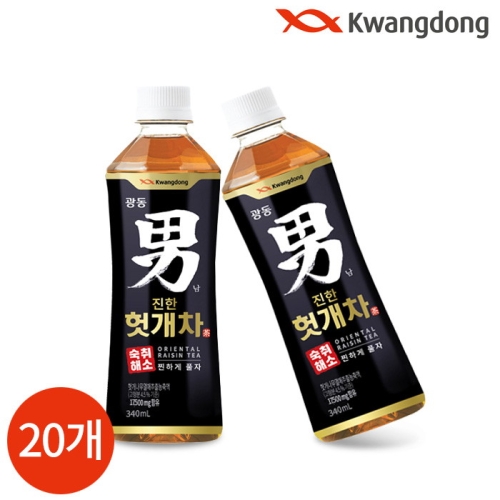 광동제약 진한 헛개차 340ml