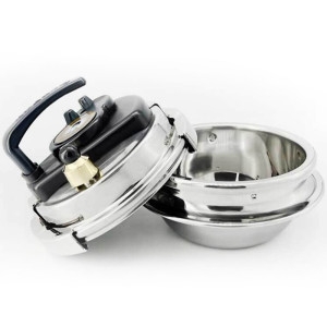 인성생활과학 솥밥대통령 가정용 골드 스텐 압력솥+인덕션